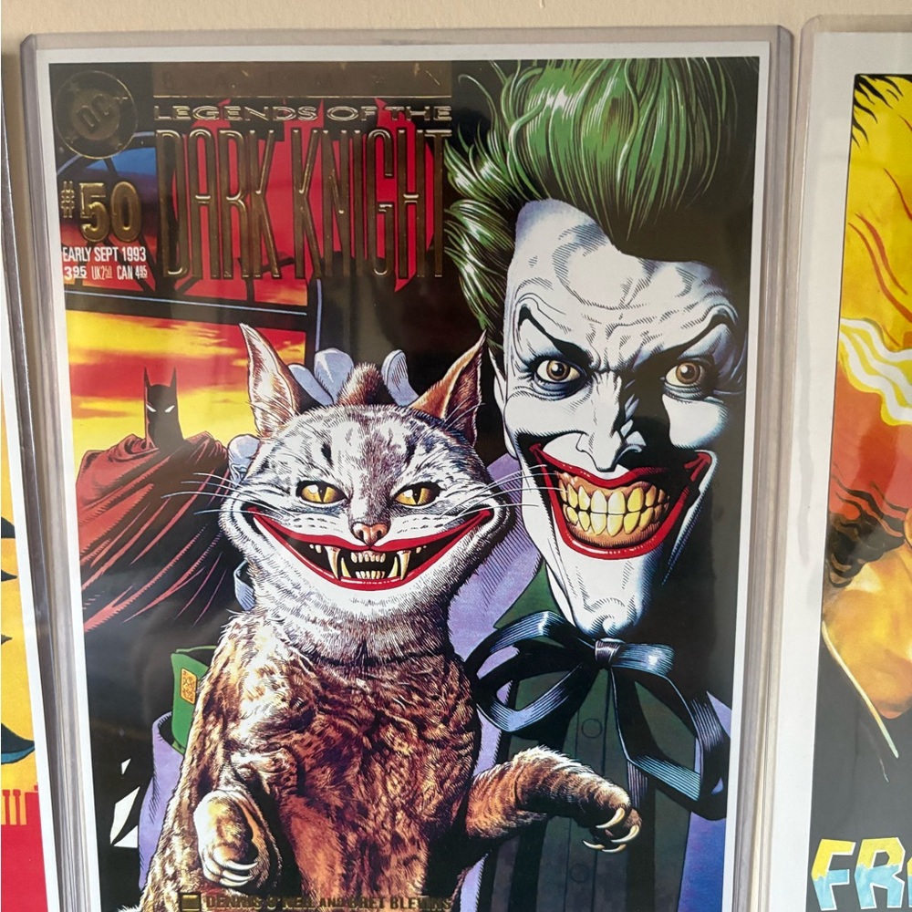 Joker Cat Comic Art Poster 17.5”x11.5”